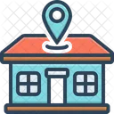 Address Location Home Icon