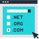 Address Domain Hosting Icon