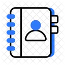 Address Book Phonebook Phone Directory Icon