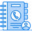Address Book Contacts Book Phone Directory Icon