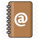 Addressbook Email Diary Icon