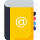 Contact Address Book Mail Icon