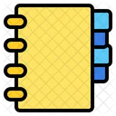 Address Book Notebook Education Icon