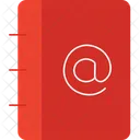 Address Book Contacts Data Storage Icon