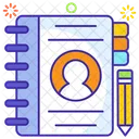 Directory Contacts Book Business Contacts Icon