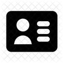 Address Card  Icon
