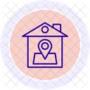 Address Location Home Icon
