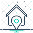 Address Trace Pin Code Icon
