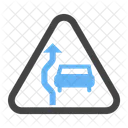 Adelantar Signo Trafico Icono