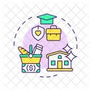 Adequate living standards  Icon