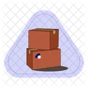 Empilhados Caixas Pacotes Icon