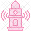 Adhan Call To Prayer Duotone Line Icon Icon