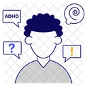 ADHS Patient Kranke Person Symbol