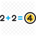 Total Numero Igual Ícone