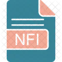 Nfi Arquivo Formato Ícone