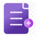 Adicionar Arquivo Inserir Arquivo Novo Documento Ícone