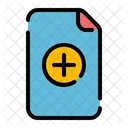 Adicionar Arquivo Arquivos E Pastas Interface Do Usuario Ícone