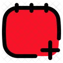 Adicionar calendário  Ícone