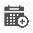 Agenda Calendario Relogio Ícone