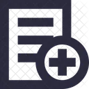 Adicionar documento  Ícone
