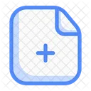 Adicionar ficheiro  Ícone