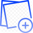 Adicione Poste Ícone
