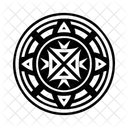 Adinkra Stammes Geometrische Symbol