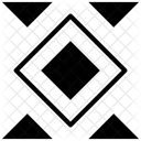Adinkra Symbol Altes Afrikanisches Stammessymbol Symbol