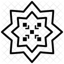 Adinkra Symbol Altes Afrikanisches Stammessymbol Symbol