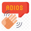 Adios Spanish Language Icon