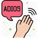 Adios Spanish Language Icon