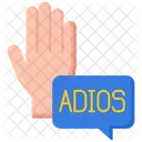 Adios Language Spain Icon