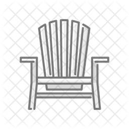 Adirondack chair Icon