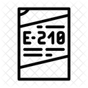 Aditivos químicos  Icono