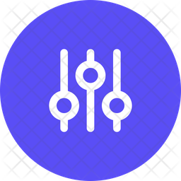 Adjust Icon - Download in Rounded Style