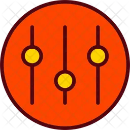 Adjust Icon - Download in Dualtone Style