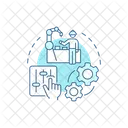 Adjust Changeover Single Minute Icon
