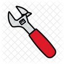 Adjustable Wrench Spanner Icon