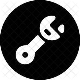 Adjustable wrench  Icon