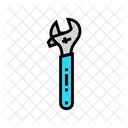 Adjustable Wrench Wrench Plumbing Tool Icon
