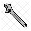 Adjustable Wrench Tool Wrench Icon