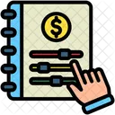 Adjustment Entry  Icon