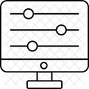 Asset Adjustment Equalizer Icon