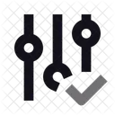Adjustments Check Adjust Setting Icon