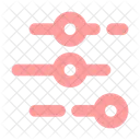 Adjustments Horizontal Icon