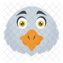 Cartoon Vogel Adler Symbol