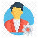 Business Manager Administrator Supervisor Icon