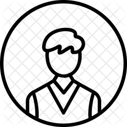 Admin Icon - Download in Line Style