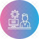 Admin Work  Icon