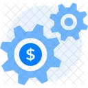 Cog Finanzas Engranajes Icon